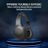 Promate LaBoca Headphone, Over-Ear Deep Bass Wireless Headphone with Long Paytime, Hi-Fi Sound